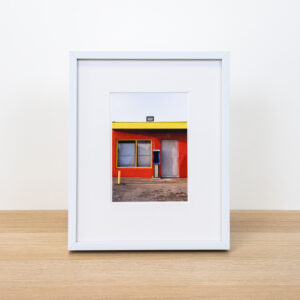Call Me - 11 x 9 White Metal Frame