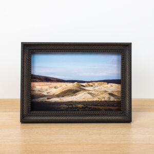Colors of the Desert - 7.5 x 10.5 Black Decorative Frame