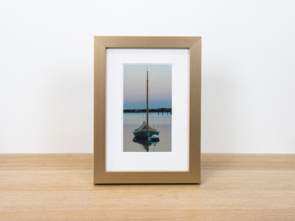 Judson Mooring - 11 x 8 Antique Gold Metal Frame