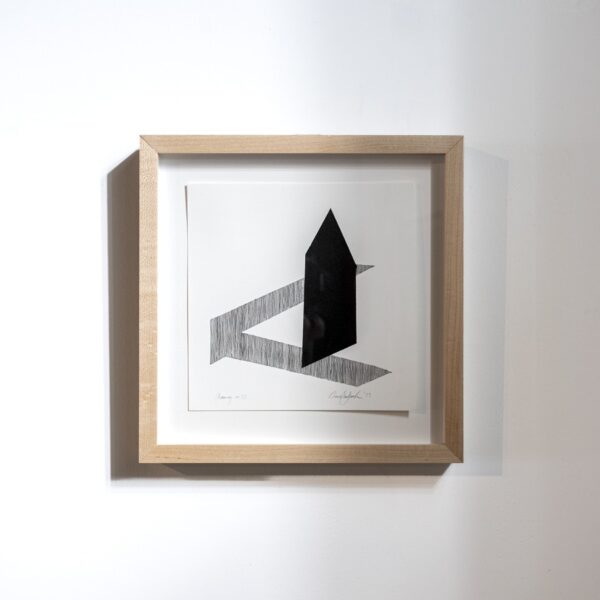 Drawing XXXI - 11.5 x 11.5" Maple Frame