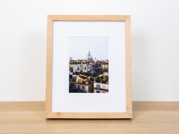 Roof View - 13 x 11 Maple Frame