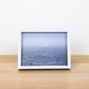Sailing into the Sublime - 6 x 8 White Metal Frame