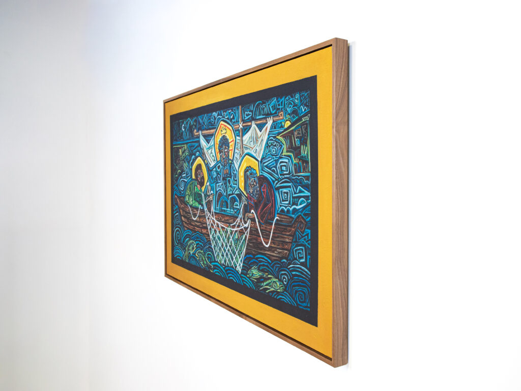 Print, mount, and framing project by JPH Lab